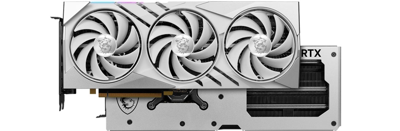 MSI GeForce RTX 4070 Ti GAMING X SLIM WHITE Охолодження