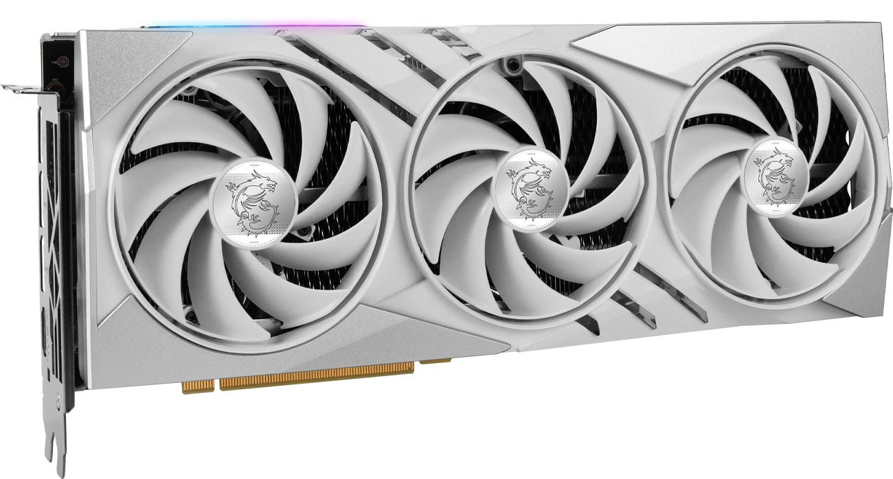 MSI GeForce RTX 4070 Ti SUPER GAMING X SLIM WHITE Охлаждение