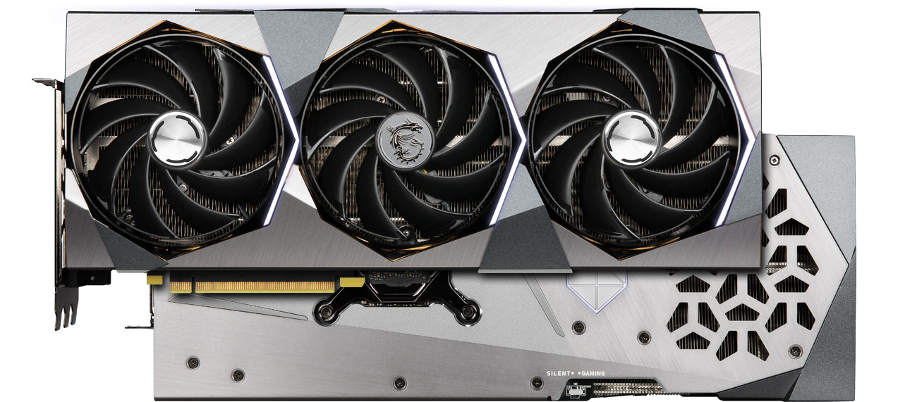 Охолодження MSI GeForce RTX 4070 Ti SUPRIM X