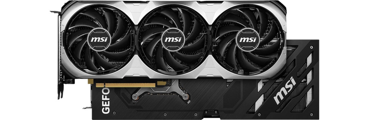 Охлаждение MSI GeForce RTX 4070 Ti VENTUS 3X E1 OC