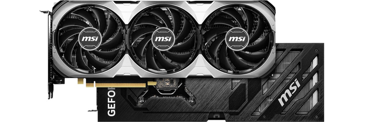 MSI GeForce RTX 4070 VENTUS 3X E OC Chłodzenie