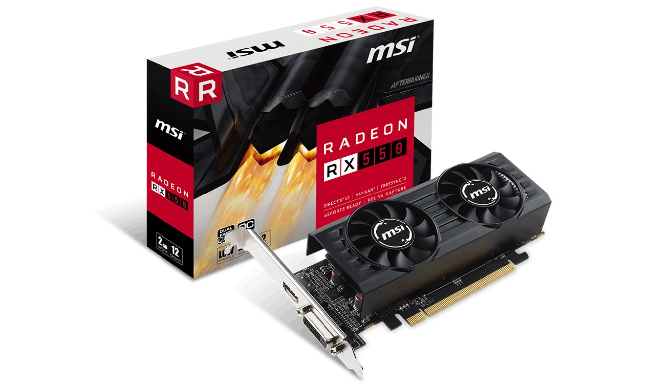 MSI Radeon RX 550 LP OC