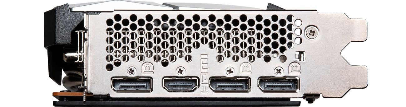 MSI Radeon RX 6600 MECH 2X 8GB Złącza