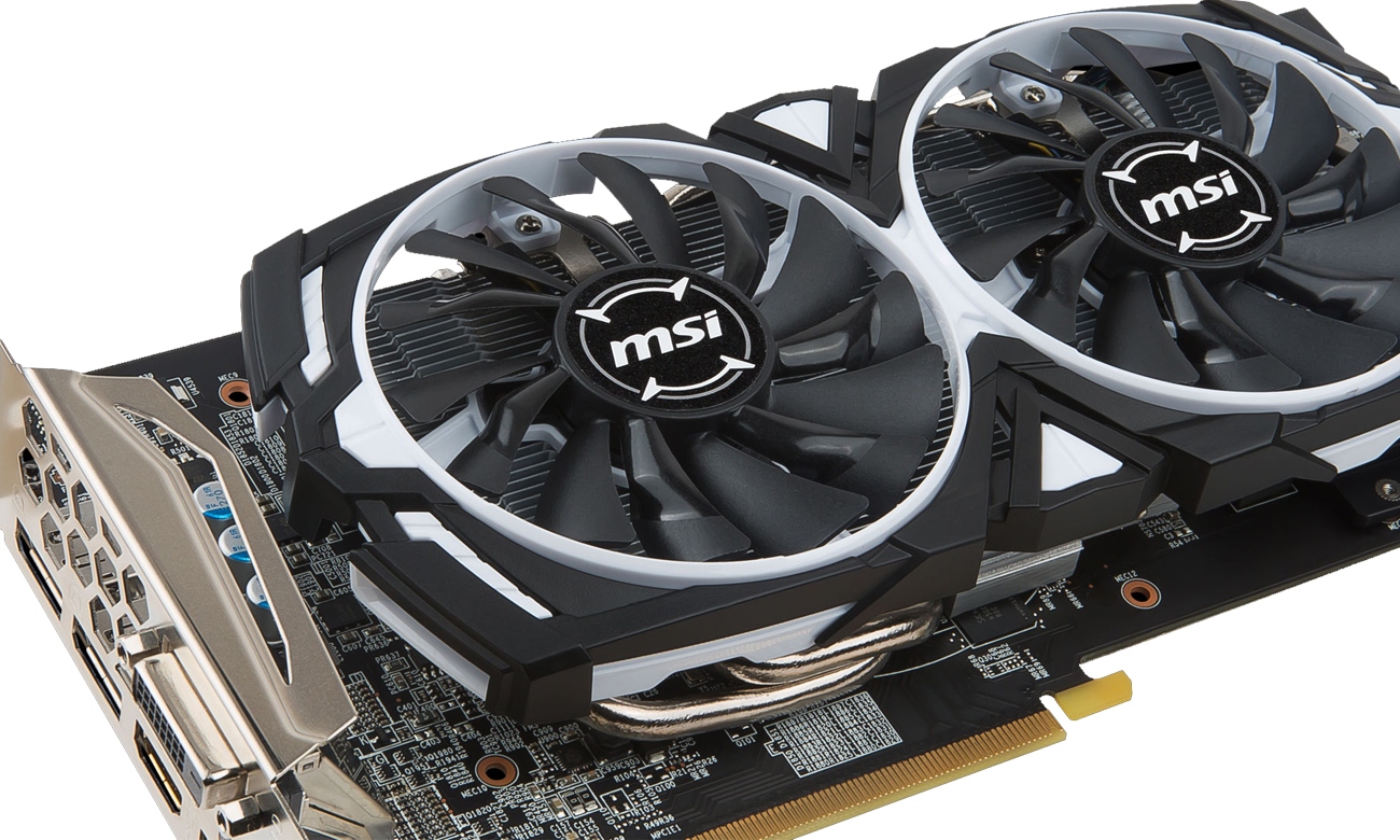 MSI Radeon RX 470 ARMOR OC Wentylatory TORX