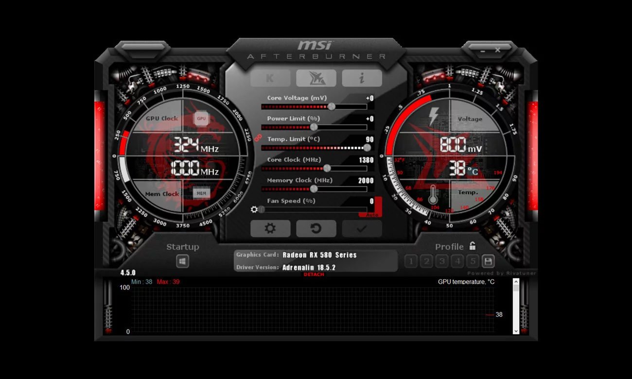 msi afterburner setup