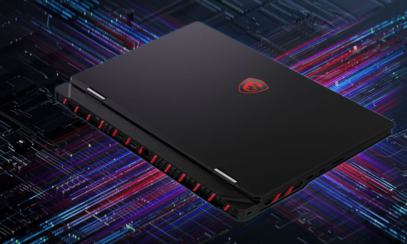 Корпус и логотип MSI Raider 18