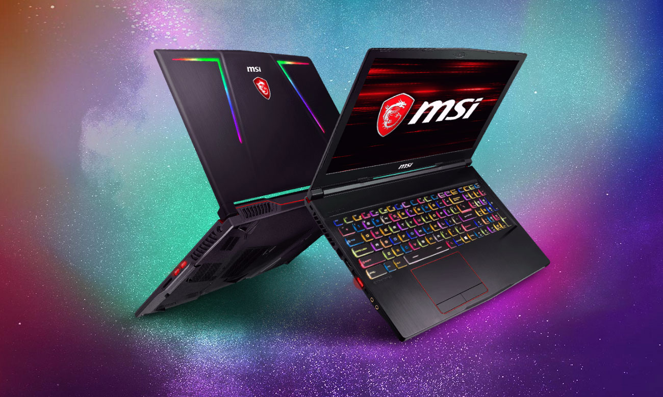 MSI GE63 Raider RGB 8RE laptop stworzony do gamingu