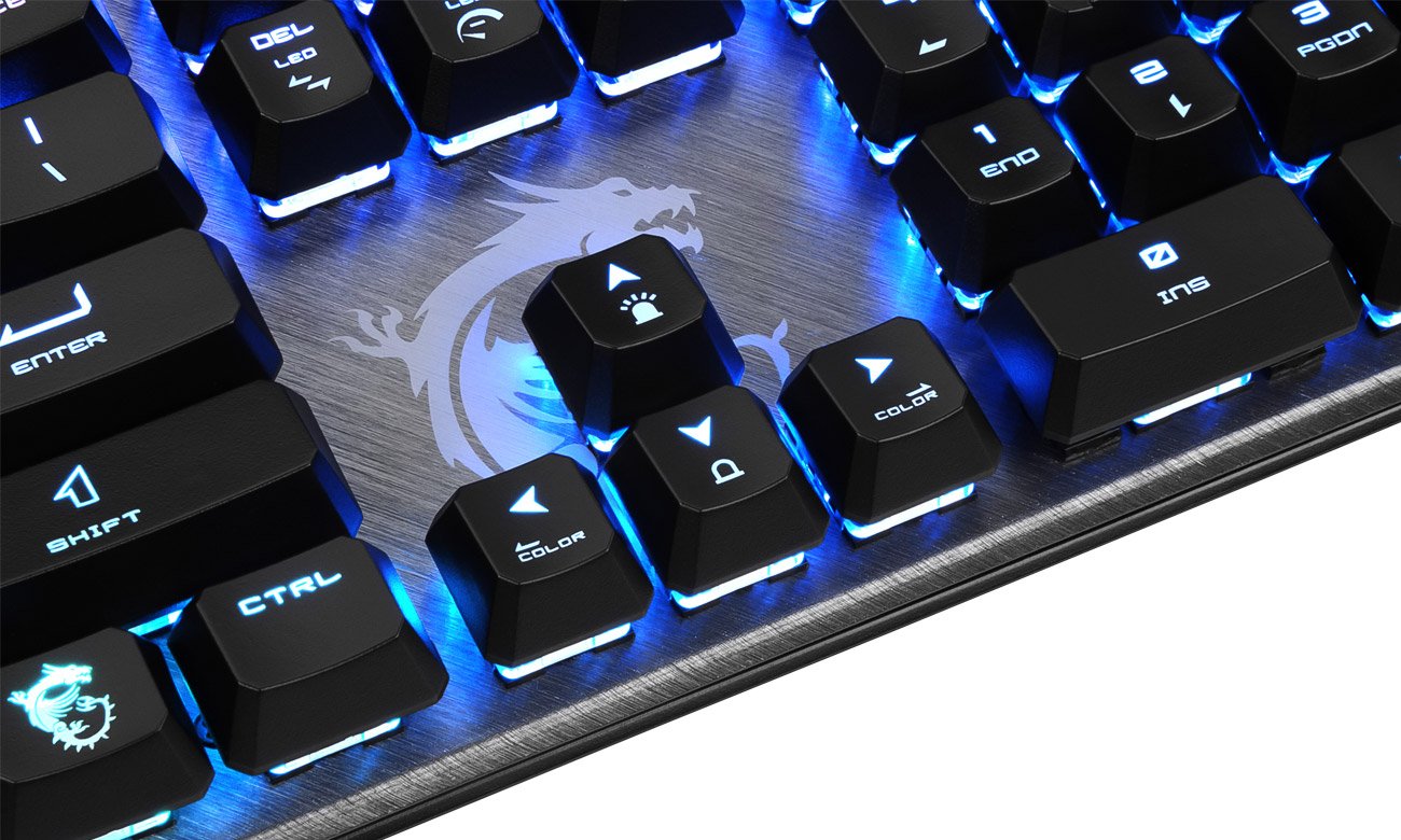 Klawiatura MSI Vigor GK50 Elite Przełączniki