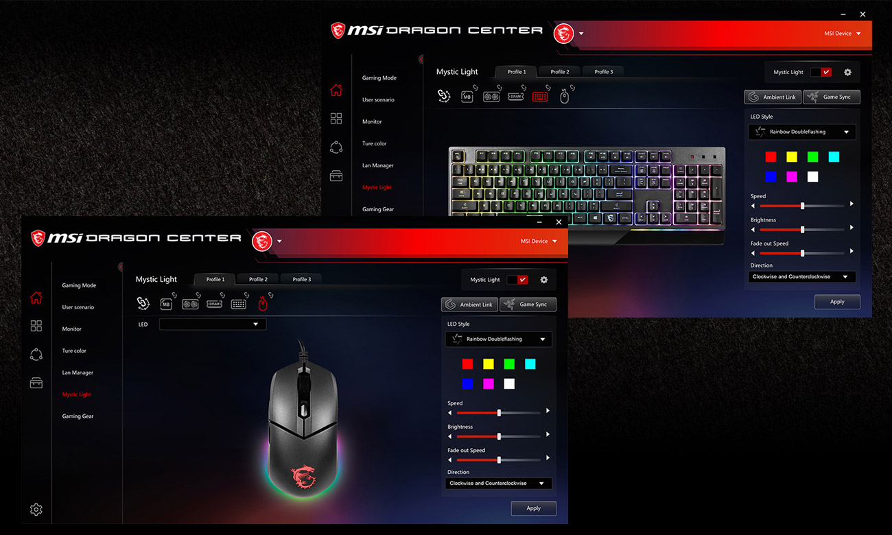 Klawiatura dla graczy MSI Vigor GK30