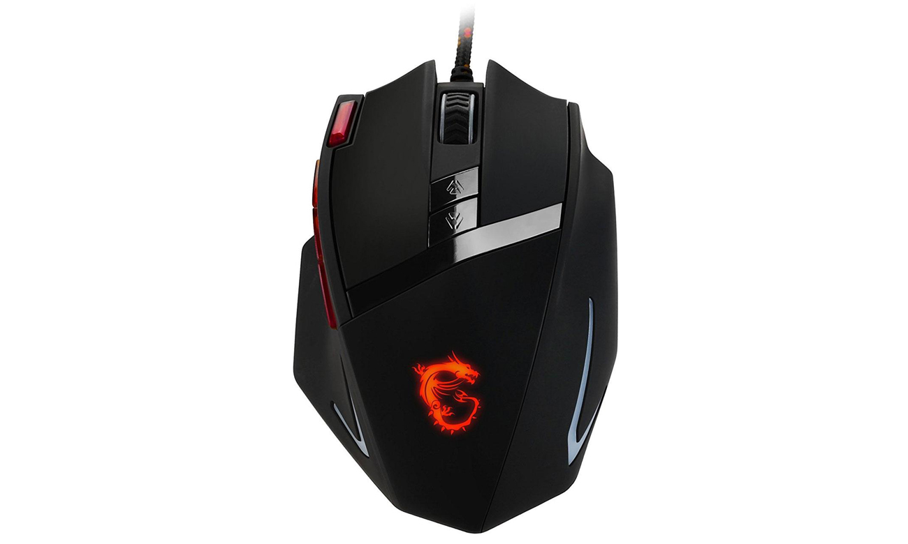 MSI Interceptor DS200 GAMING Mouse Podświetlenie