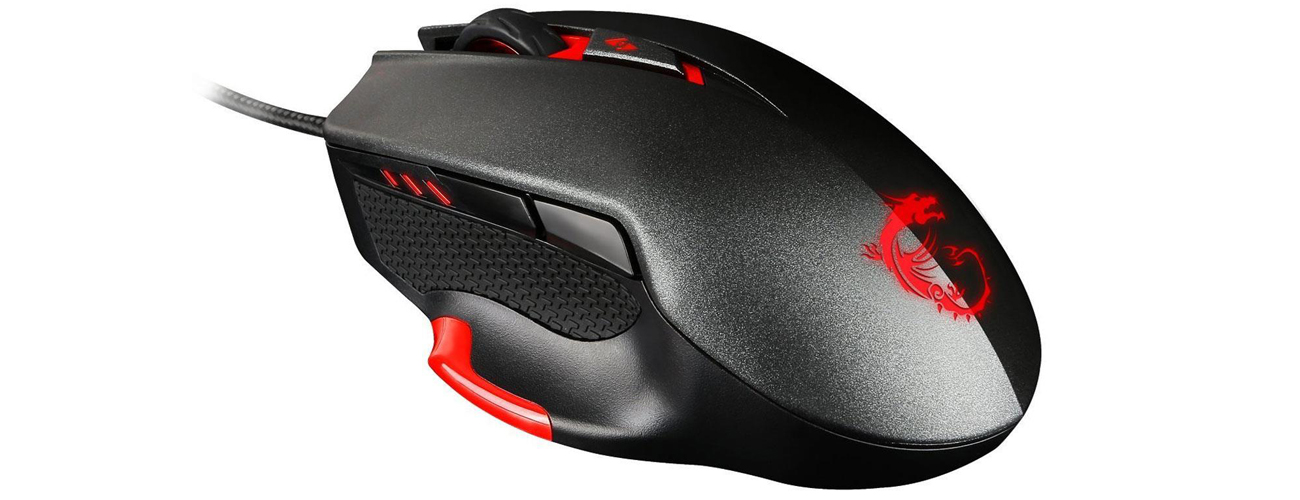 MSI Interceptor DS300 GAMING Mouse Podświetlenie