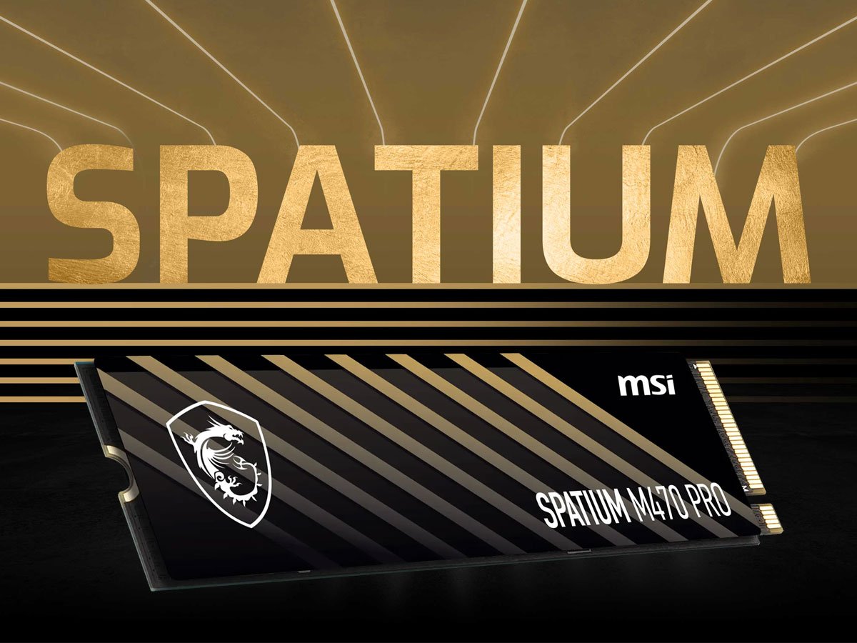 MSI Spatium M470 PRO dysk SSD M.2 PCIe Gen4 NVMe 1 TB