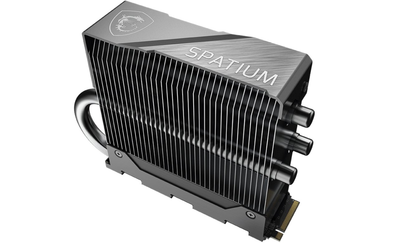 Dysk SSD M.2 PCIe Gen5 NVMe MSI Spatium M570 Frozr 2 TB - Widok ogólny
