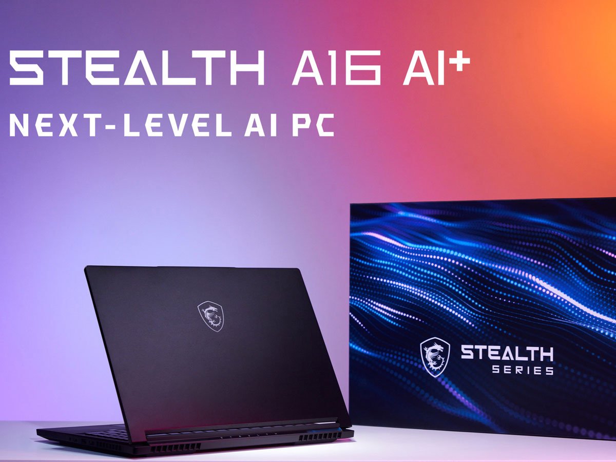 MSI Stealth A16 AI+ wygląd