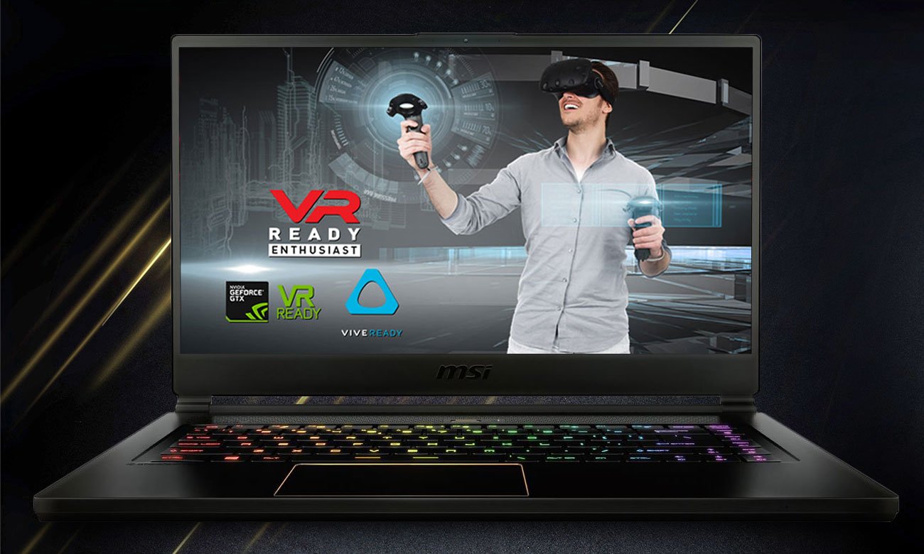 MSI GS65 Stealth Thin 8RF VR Ready