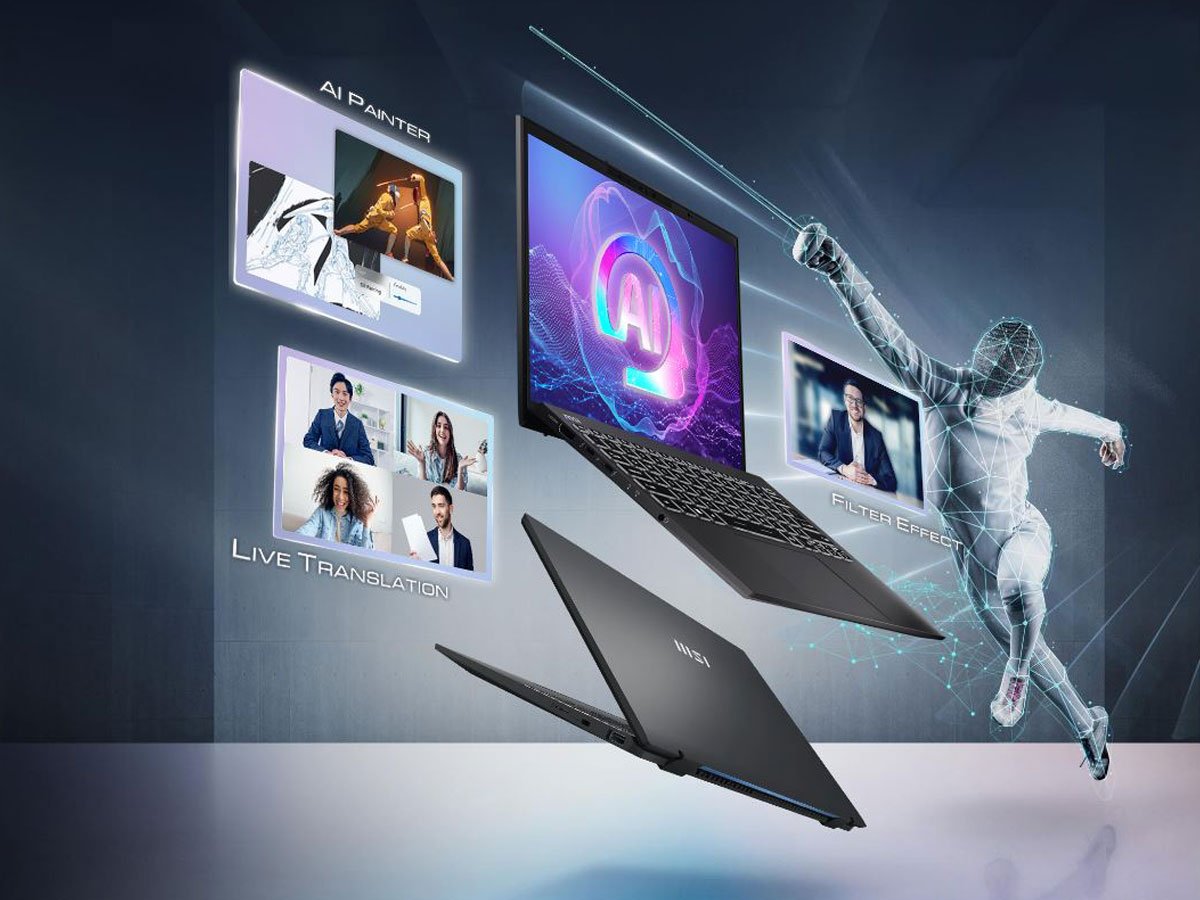 MSI Summit 13 AI+ wygląd
