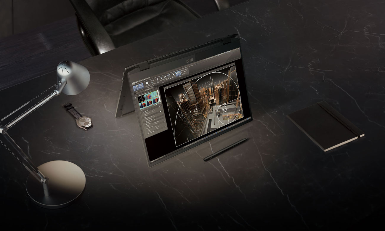 Laptop biznesowy MSI Summit E16 Flip
