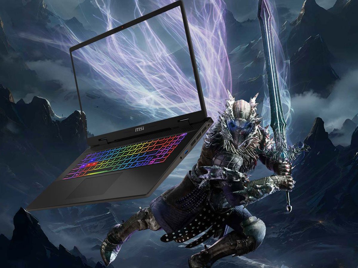 MSI Sword 17 HX Aussehen