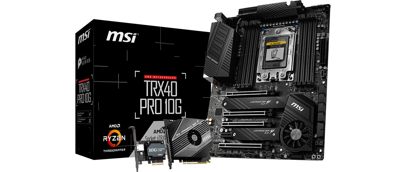 Płyta główna Socket sTRX4 MSI TRX40 PRO 10G