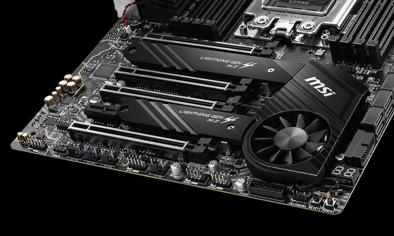 MSI TRX40 PRO 10G - Złącza M.2