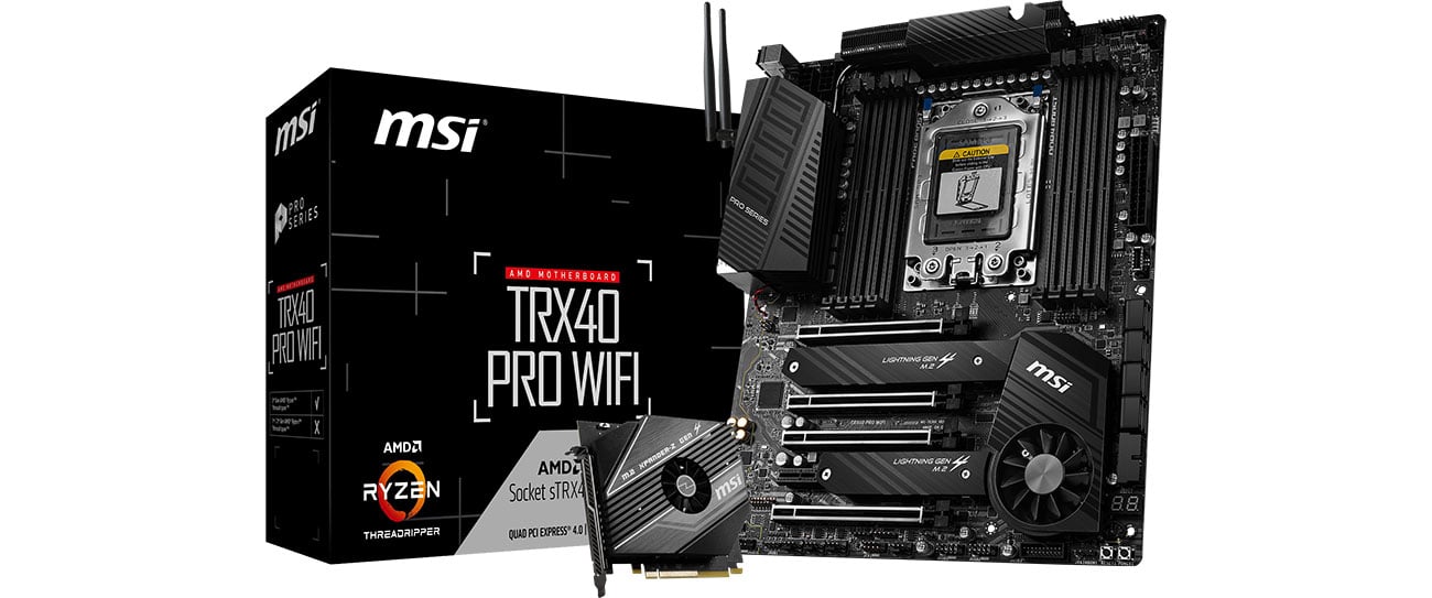 Płyta główna Socket TR4 MSI TRX40 PRO WIFI