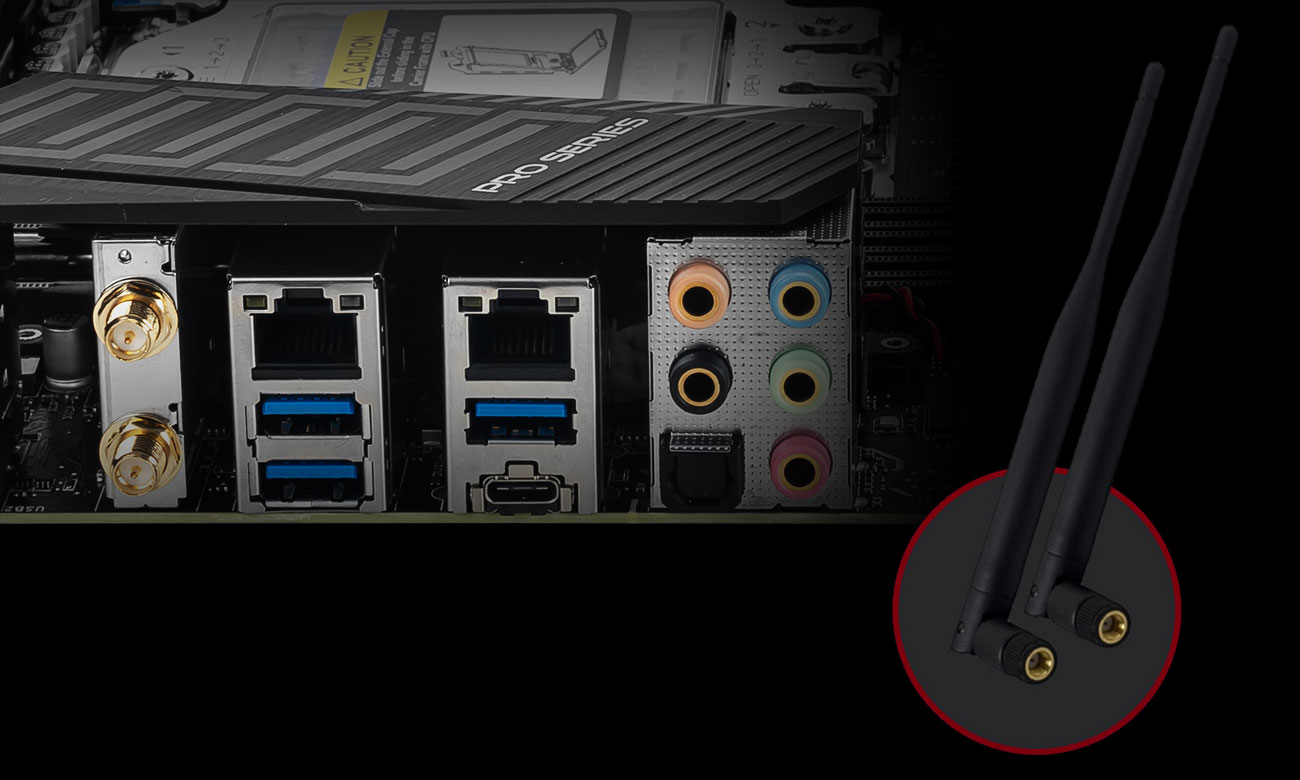 MSI TRX40 PRO WIFI - Sieć