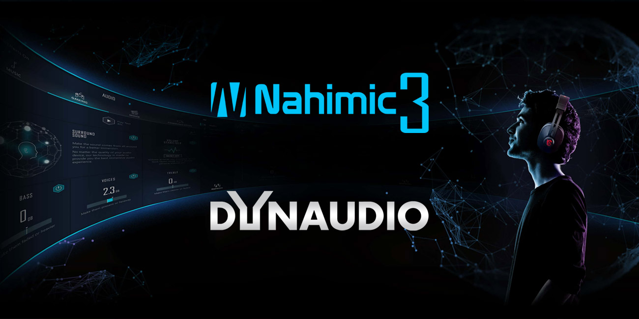 MSI GT63 Titan 8RF technologia dźwiękowa Nahimic 3 i głośniki DYNAUDIO