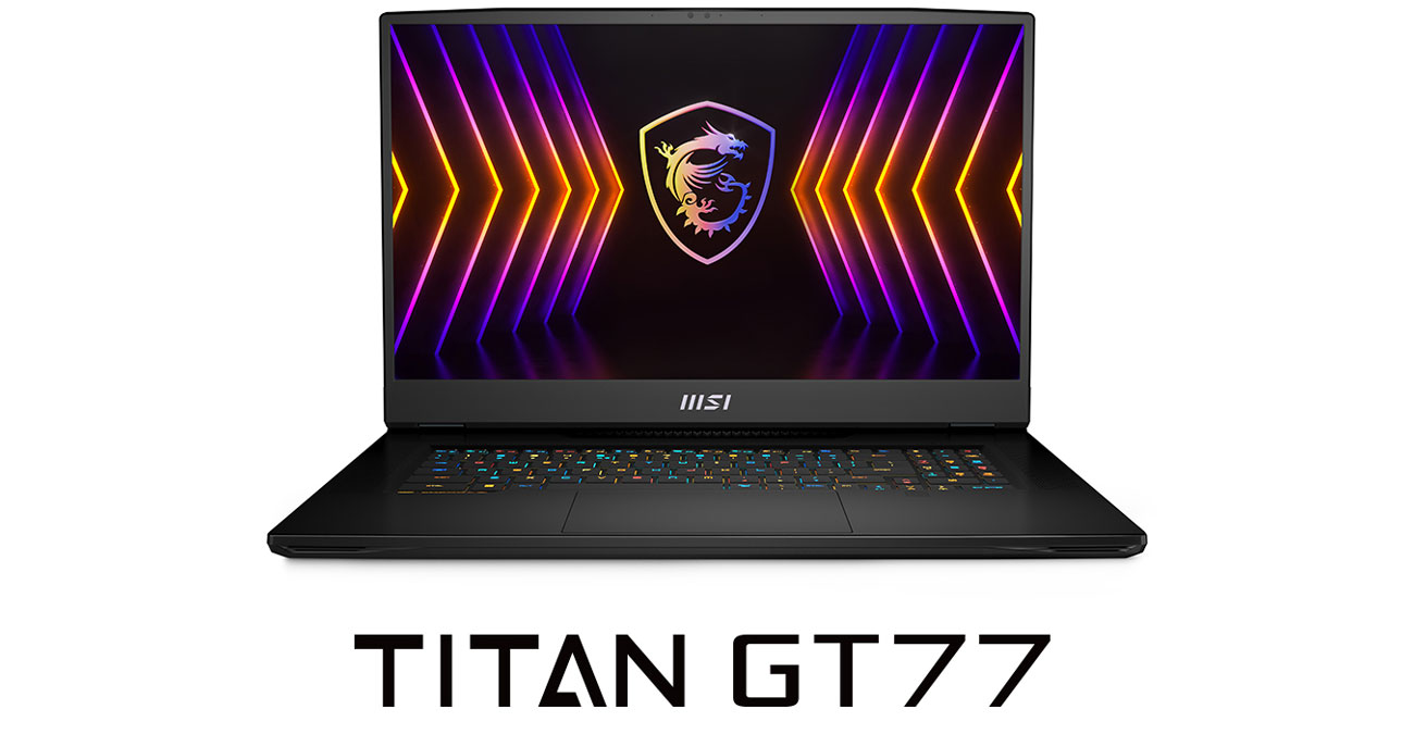 MSI Titan GT77HX laptop