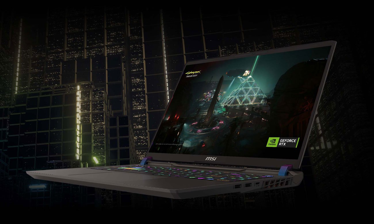 MSI Vector 16 karta GeForce RTX