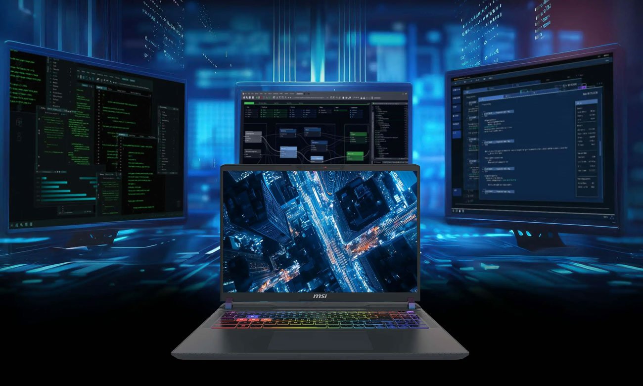 MSI Vector 16 HX AI wygląd