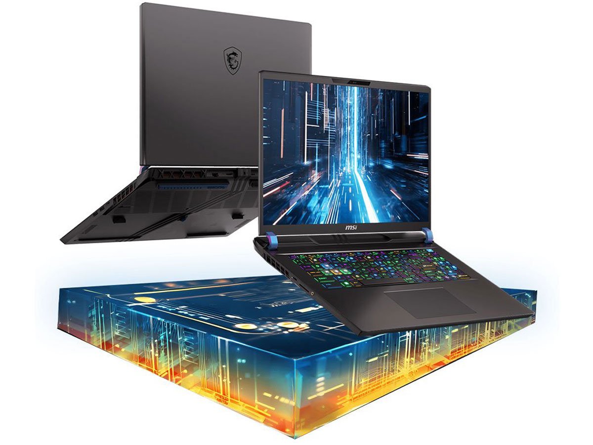 MSI Vector 17 HX wygląd laptopa