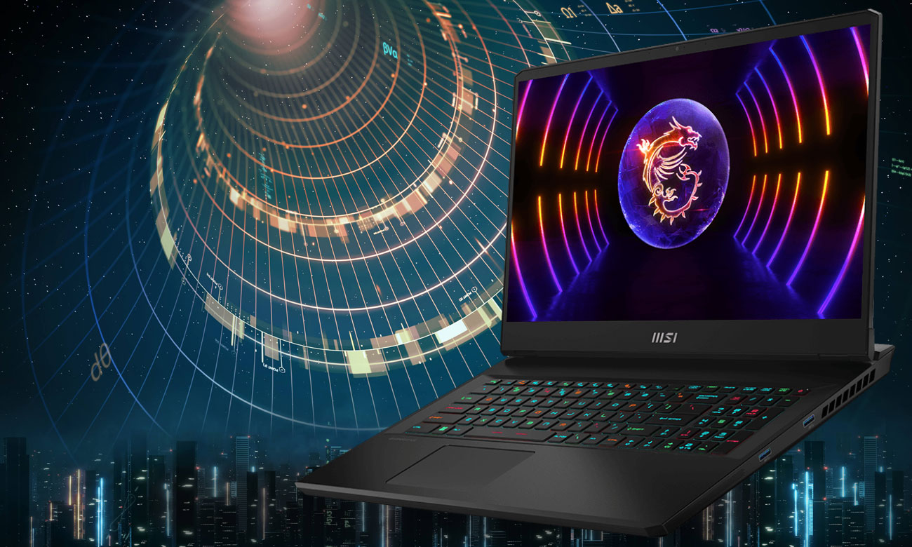 Екран MSI Vector GP77