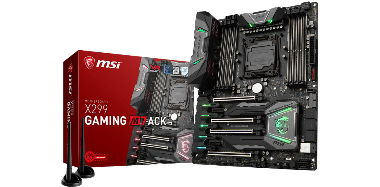 Płyta główna Socket 2066 MSI X299 GAMING M7 ACK (DDR4)