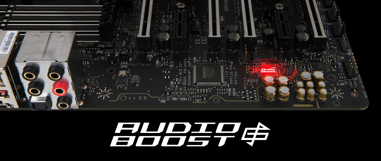 MSI X299 GAMING M7 ACK System Audio Boost 4 Pro