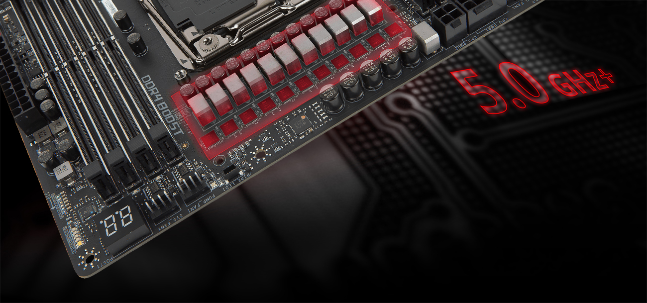 MSI X299 GAMING PRO CARBON Overclocking