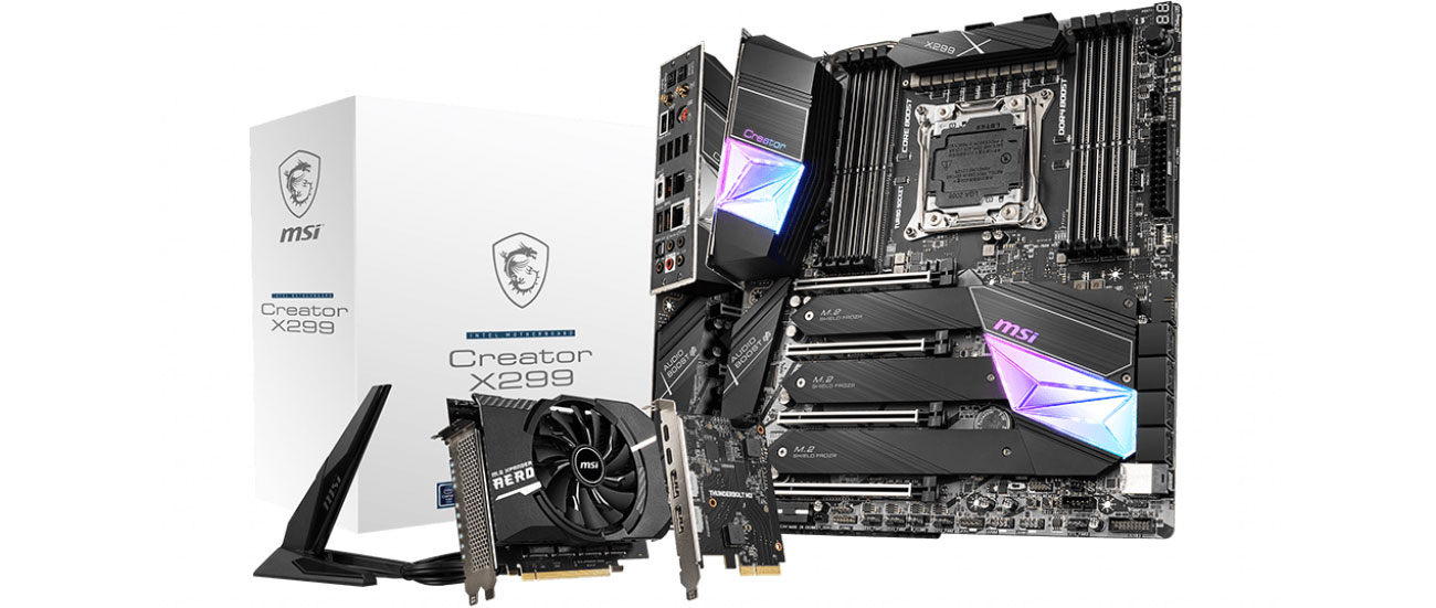 Płyta główna Socket 2066 MSI X299 CREATOR