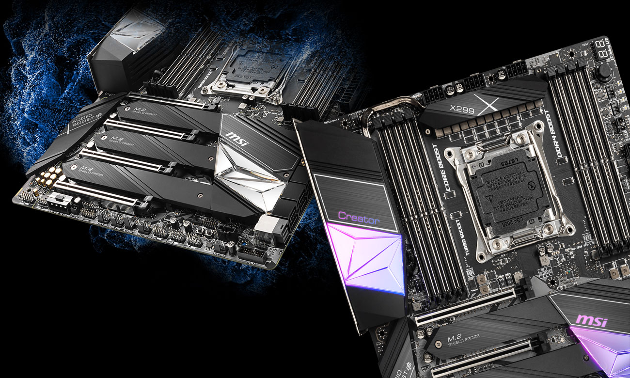MSI X299 CREATOR - Konstrukcja