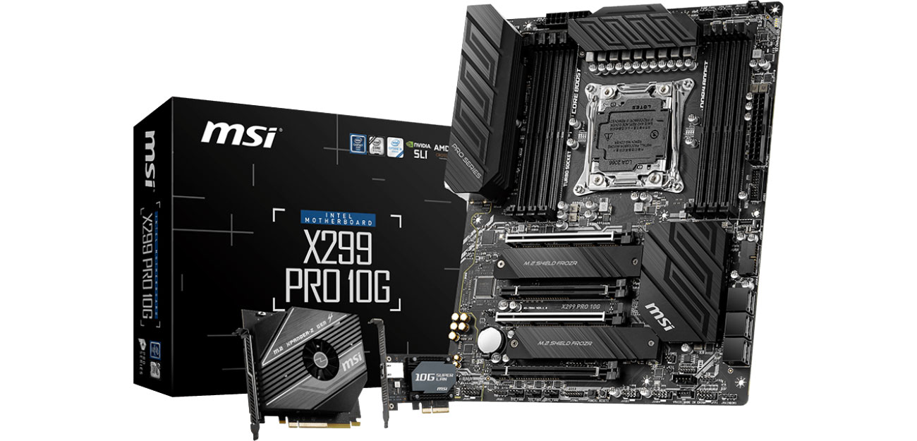Płyta główna Socket 2066 MSI X299 PRO 10G