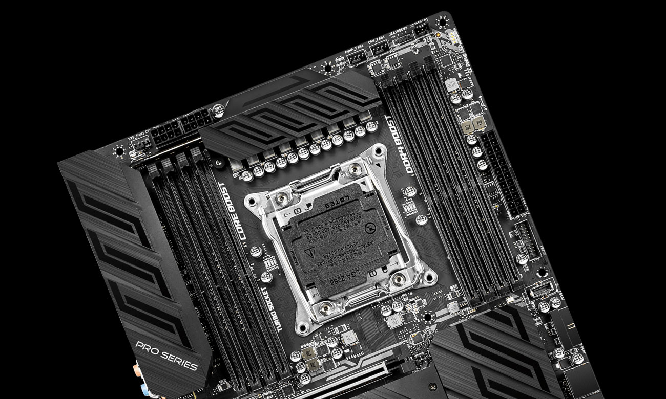 MSI X299 PRO - Wytrzymałość