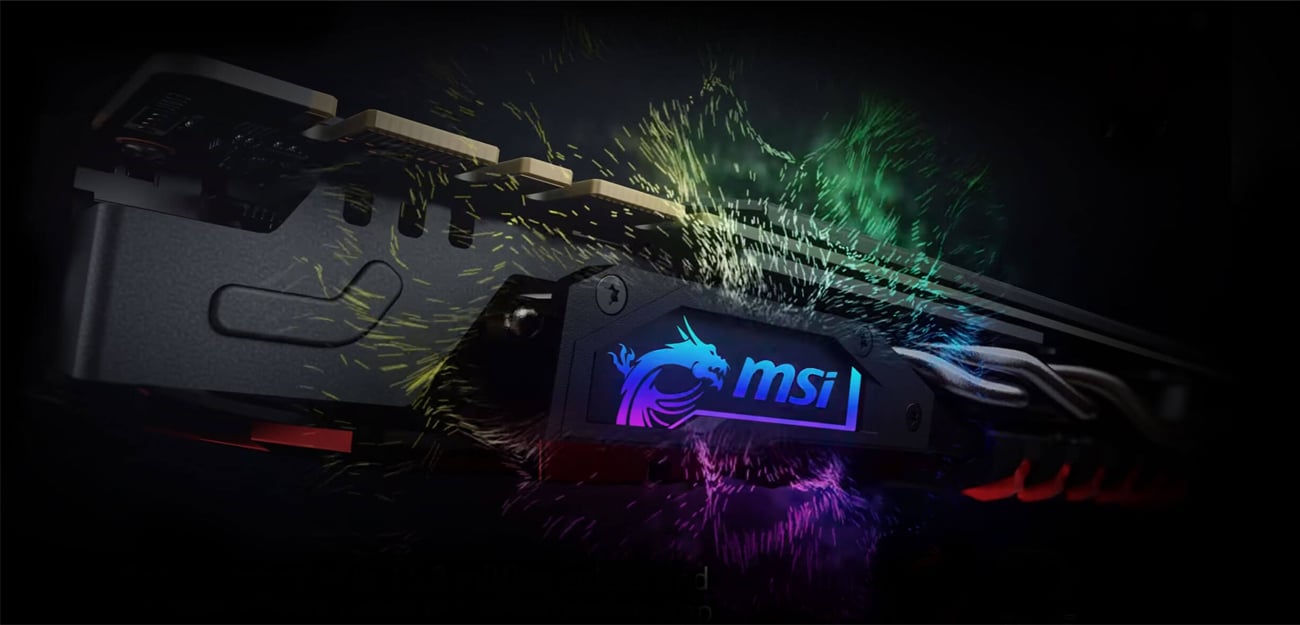 MSI X370 SLI PLUS podświetlenie LED