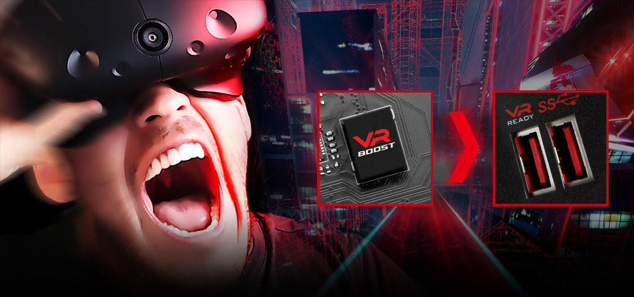 MSI X370 GAMING PRO CARBON AC System VR Boost