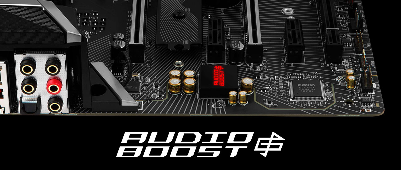 MSI X470 GAMING PRO CARBON AC Audio Boost 4