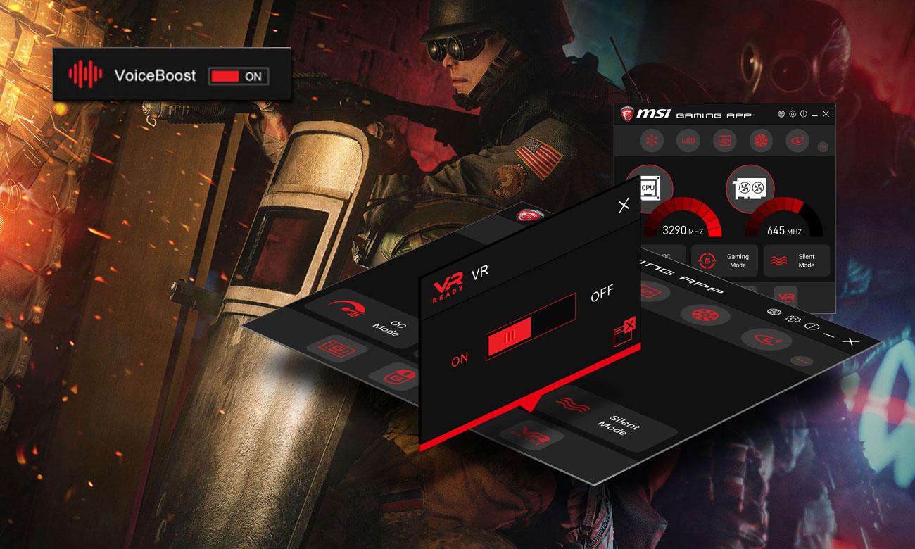 MSI X470 GAMING PRO CARBON Gamingowe funkcje
