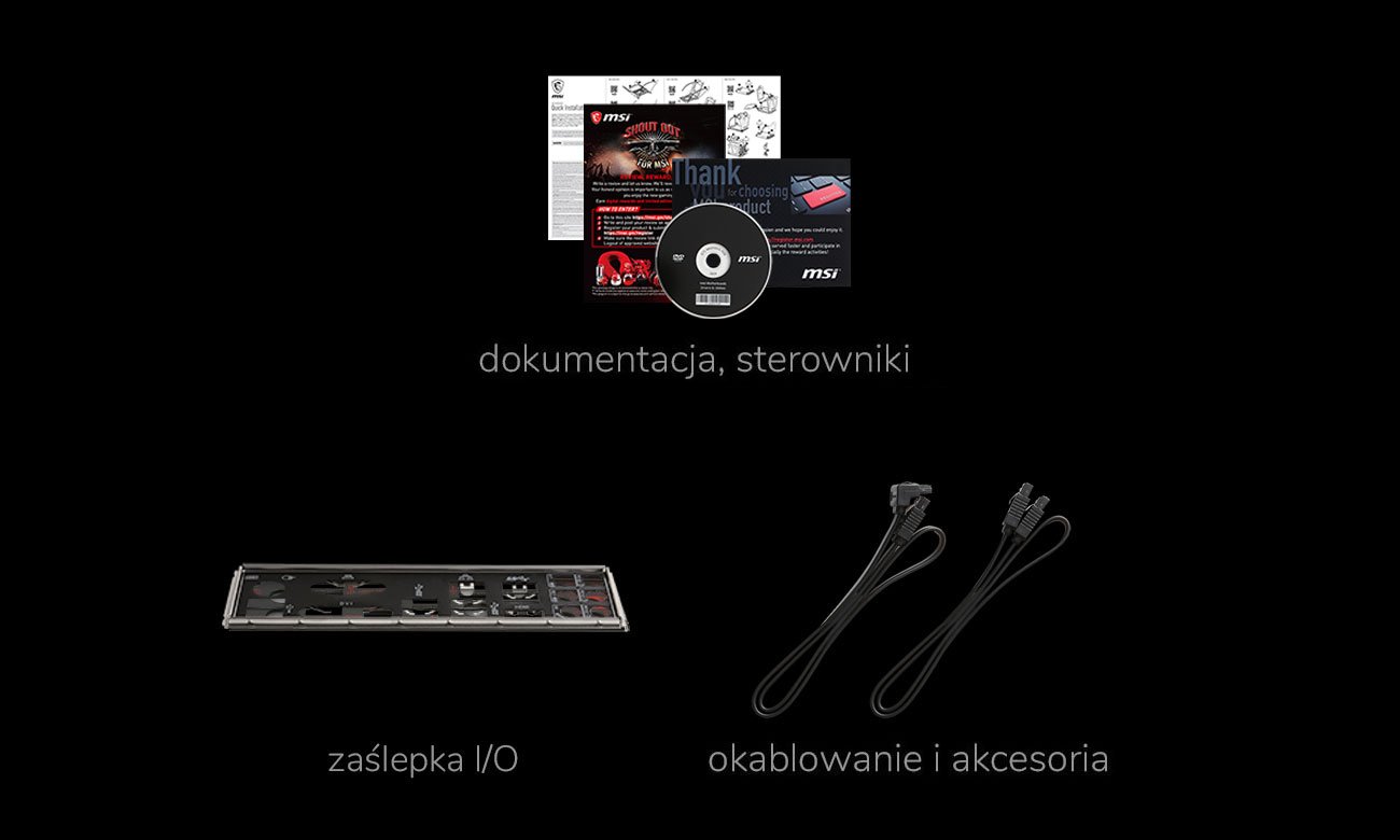 MSI X570-A PRO - Zestaw
