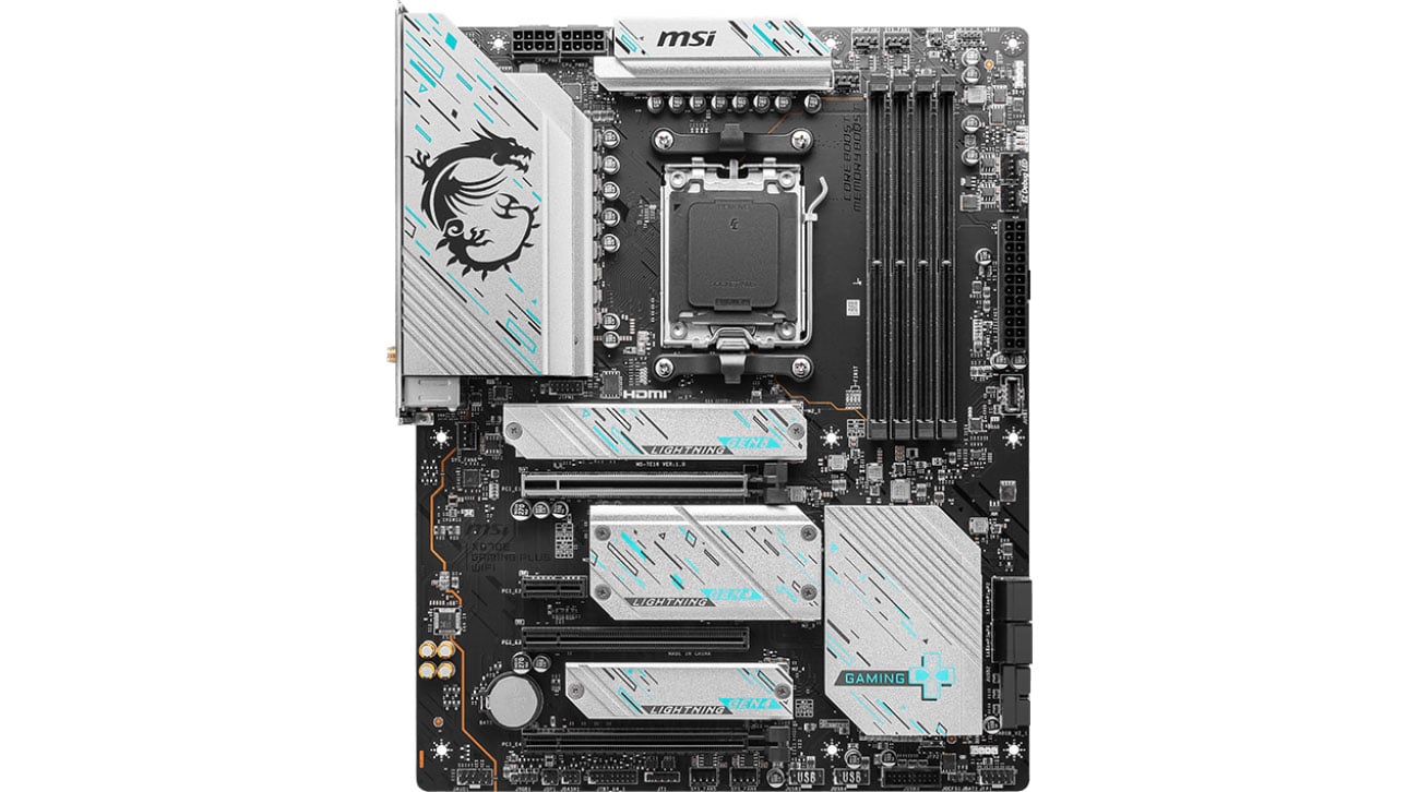 MSI X670E GAMING PLUS WIFI Chłodzenie