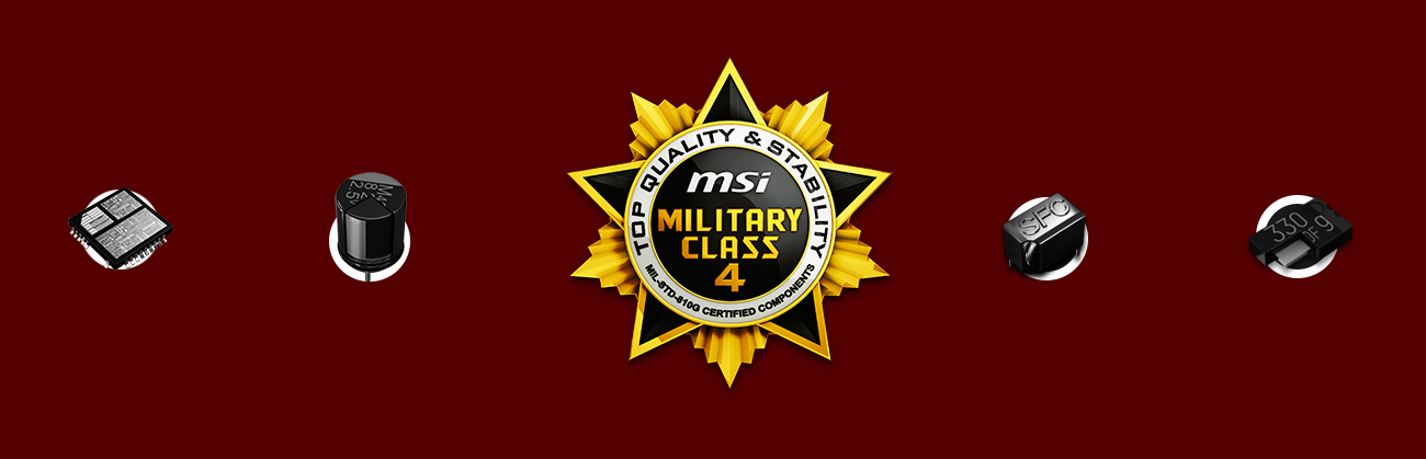 MSI X99A GODLIKE GAMING Military Class 4
