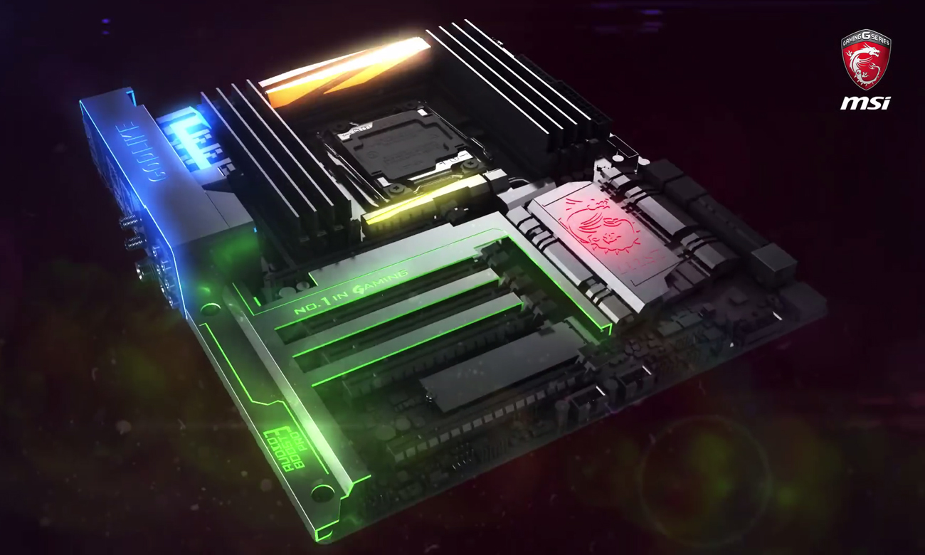 MSI X99A GODLIKE GAMING Mystic Light