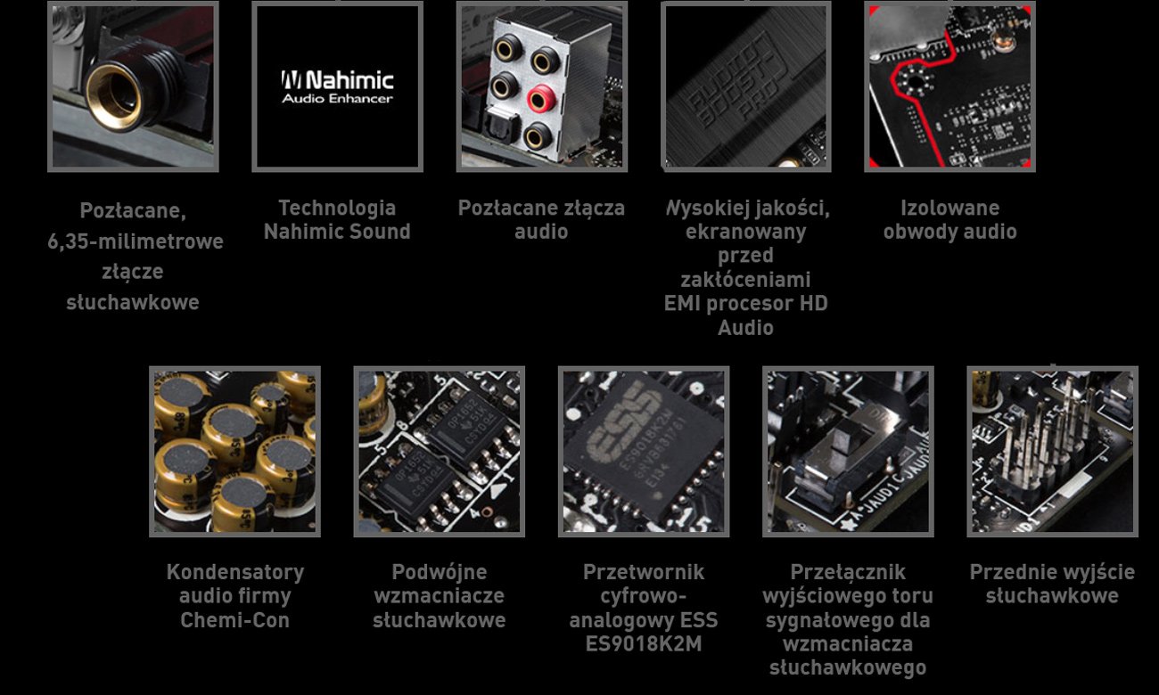 MSI X99A GODLIKE GAMING CARBON jakosc dzwieku