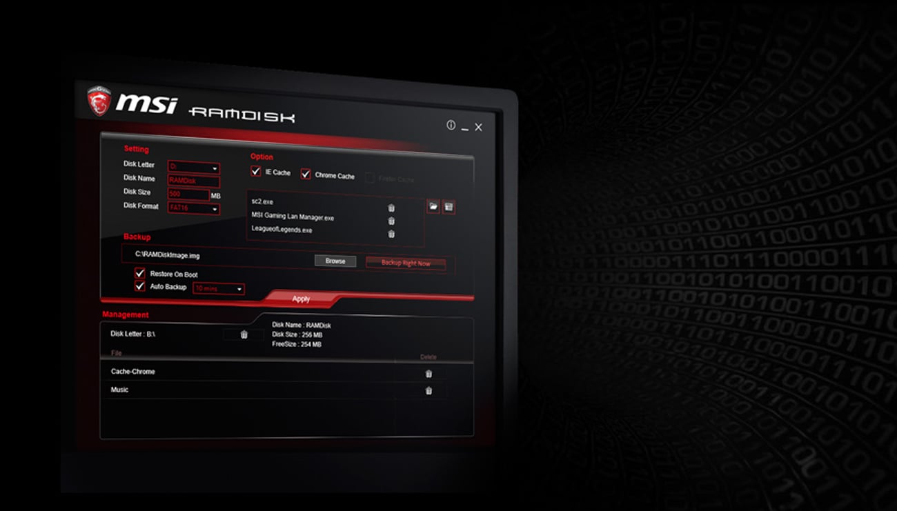 Oprogramowanie RAMDisk