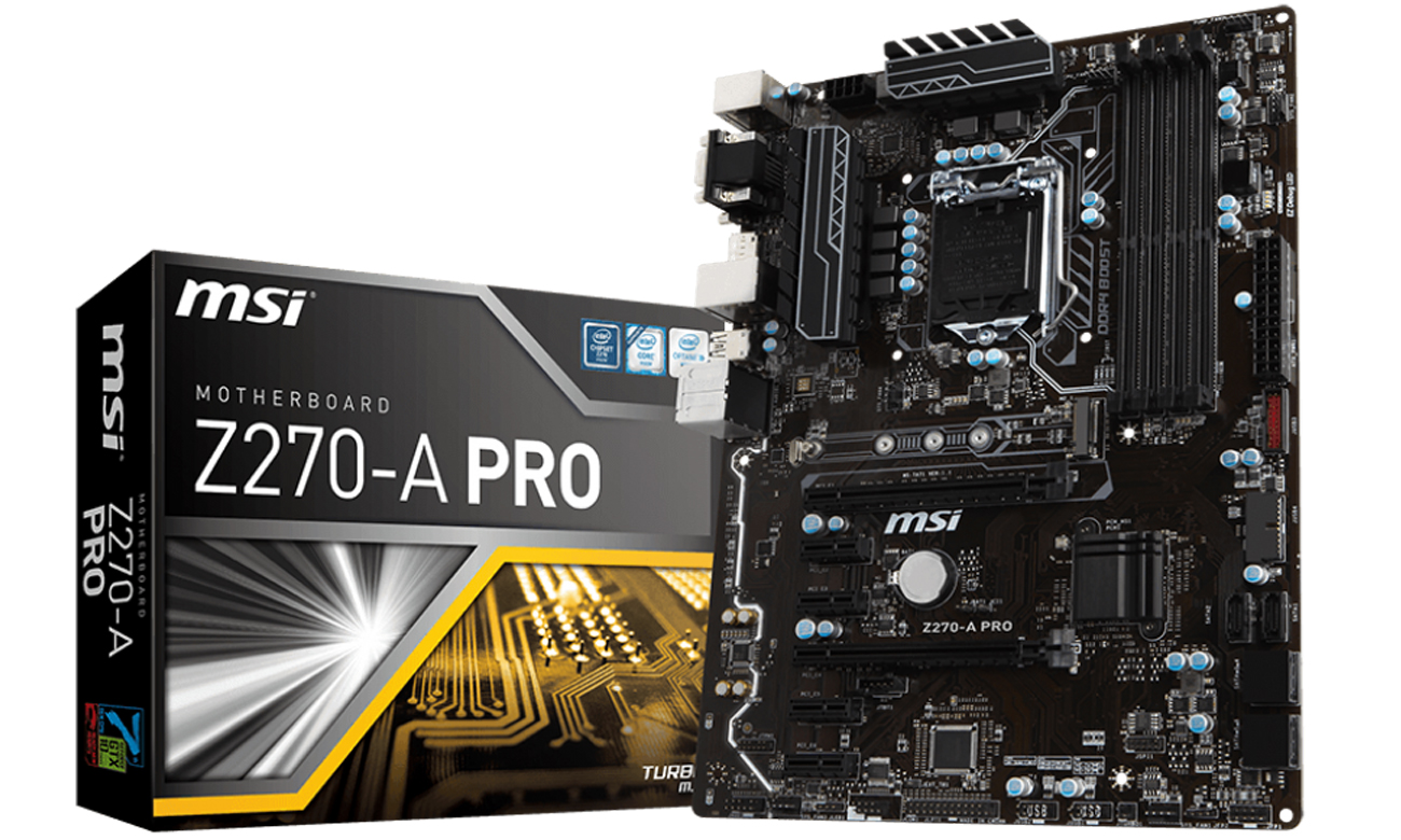 Płyta główna MSI Z270-A PRO Przód
